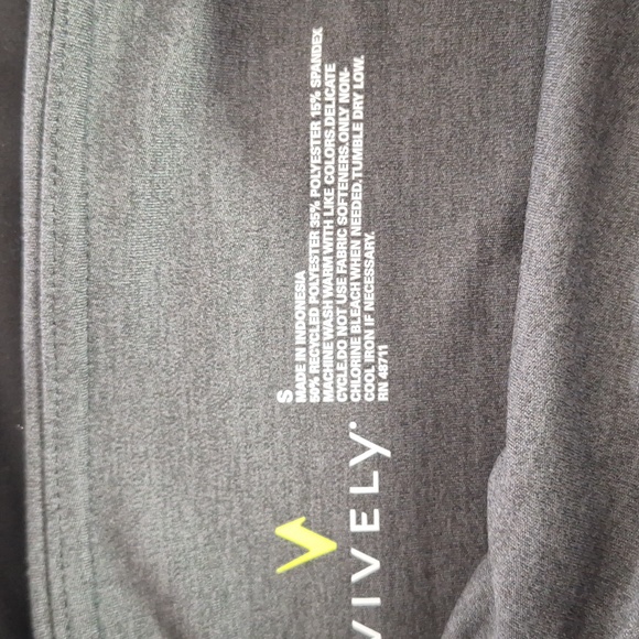 Vively Bike Short Set Of 2 Black Gray Small - Picture 5 of 8